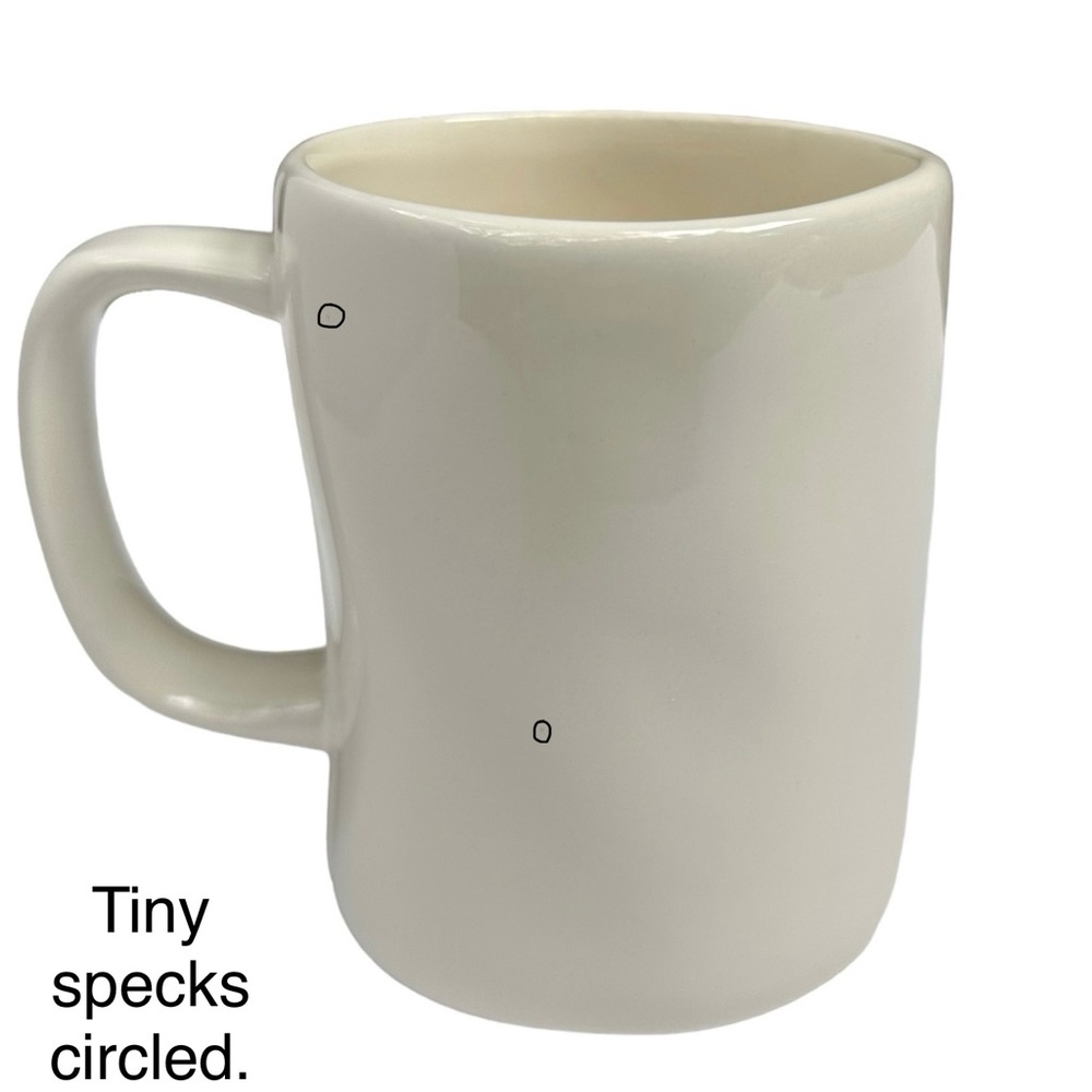 Rae Dunn HERS Mug White Red Large Long Letters Ceramic Coffee Tea NWT 2017 OG - Picture 6 of 12